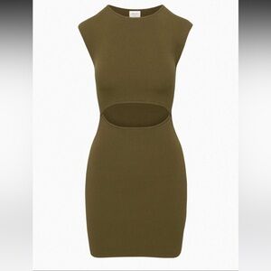 NWT Aritzia Wilfred Free cutout mini dress, small